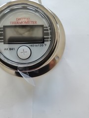 Digital Panel Mount Thermometer 1EPF4, 2″ Gauge, 39″ RTD Probe, -40° to 120° F