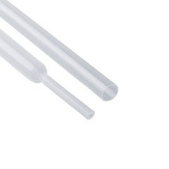 50 ft Dual Wall Adhesive Lined Φ1/4″ 6.4mm 3:1 Ratio Heat Shrink Tubing Clear US