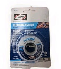PLUMBING SOLDER Silver Bearing Solid Wire Solder 3 oz #327790 NEW