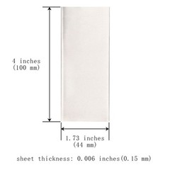 Shonan 4 Inch Nickel Sheets 15 Pcs Pure Nickel Tabs For Electroplating 99.6% Pur