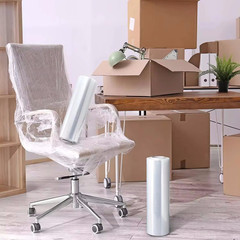 Stretch Wrap Film Heavy Duty 11.8 Inch Wide 500Ft Shrink Wrap Roll Self Adhering