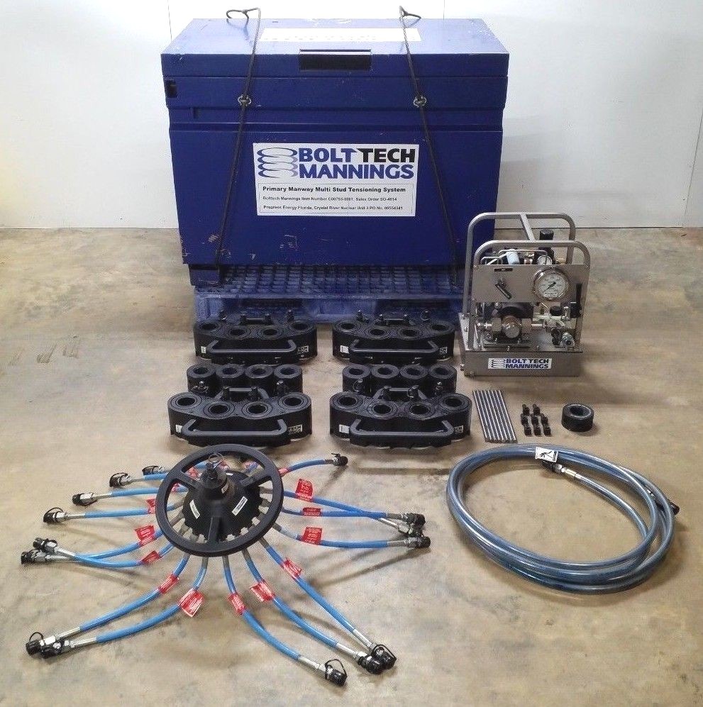 BOLT TECH MANNINGS MULTI STUD SYSTEM 30,000 PSI HYDRAULIC PUMP BOLTTECH
