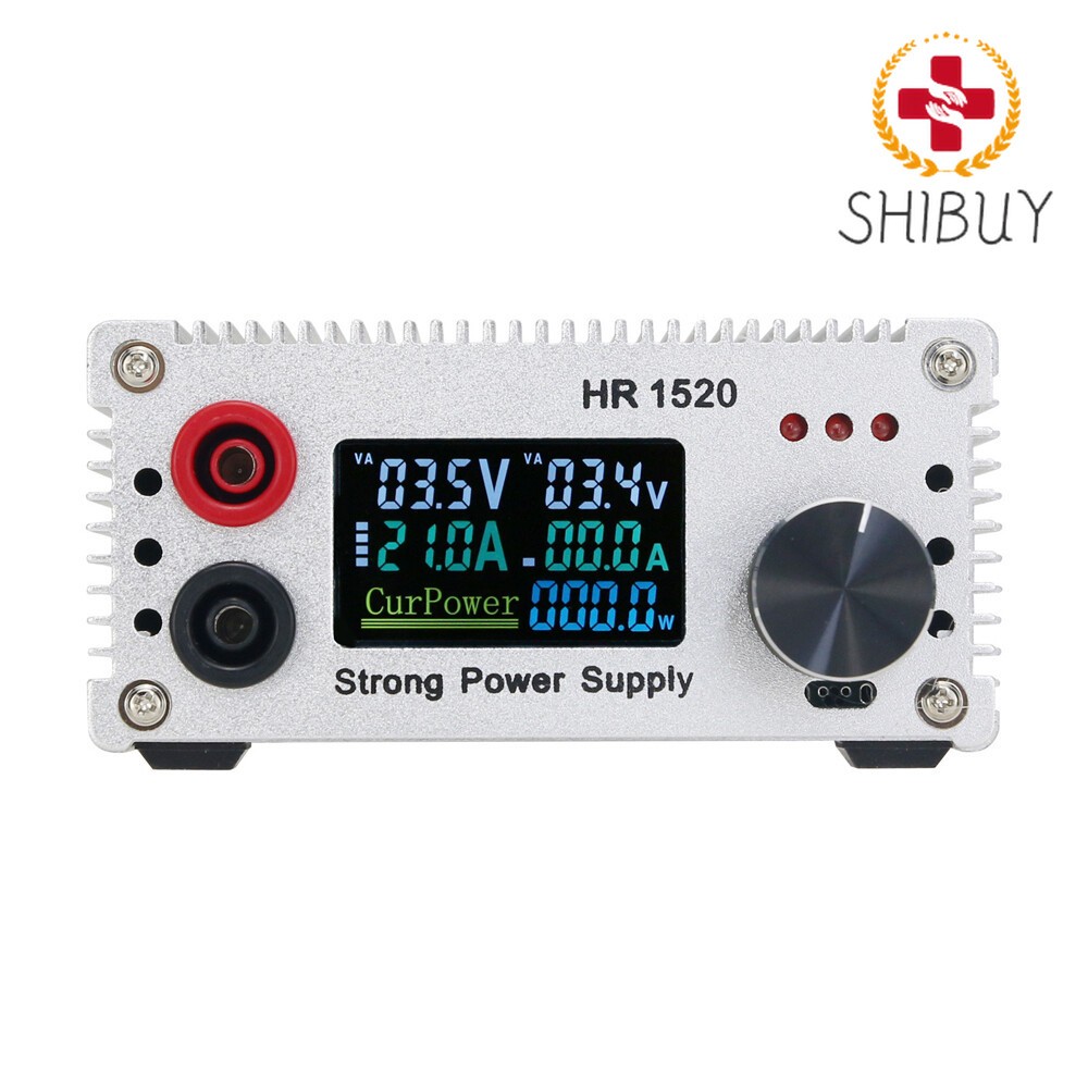 HR1520 Adjustable Power Supply DC Regulated for Short Circuit Detection