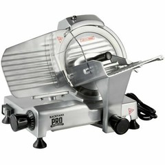 9″ Manual Gravity Feed Meat Slicer Semi-Automatic Commercial Machine 1/6 HP