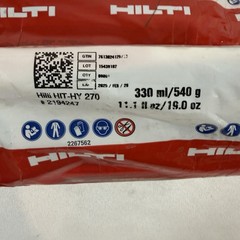 Hilti HIT-HY 270 Epoxy Adhesive 330ml (3 Pack)