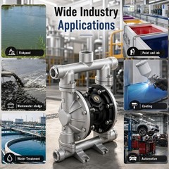 13.21GPM  Air Operated Double Diaphragm Pump