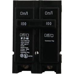 100A Double-Pole Circuit Breaker – Standard Type