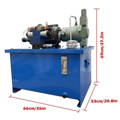 220V 3PH 2200W Small Hydraulic Station Variable Piston Pump Plunger Pump