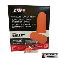 Ear Plugs Lot Bulk, Soft Orange Foam Sleep Travel Noise Shooting Earplugs NRR 32