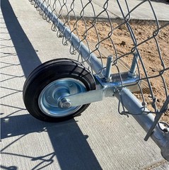 Galvanized Steel Gate Wheel – 500lbs Capacity, Easy Installation Support Wheel