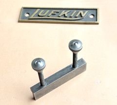 Vintage The Lufkin Rule Co. No. 8 Steel Rule Attachment Clamp. Made in the USA!
