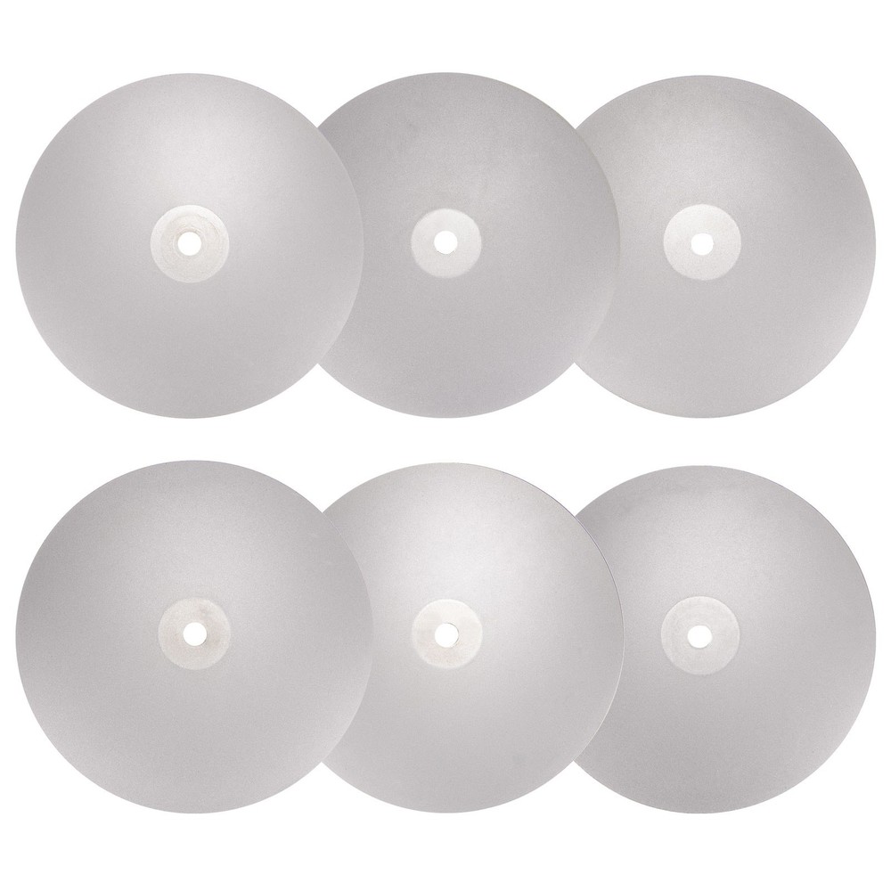 6″ x 1/2″ Arbor Flat Diamond Lap Set for GRINDING 1000-3000 Grit