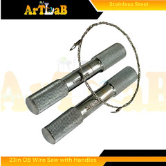 Set of 3pcs Cattle Dehorning Twisted Wire OB Tool Cutting Hand-Saw Wire 23in