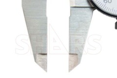 SHARS 6″ & 12″ Dial Caliper Combo .001″ Double Shock Proof Stainless NEW R}