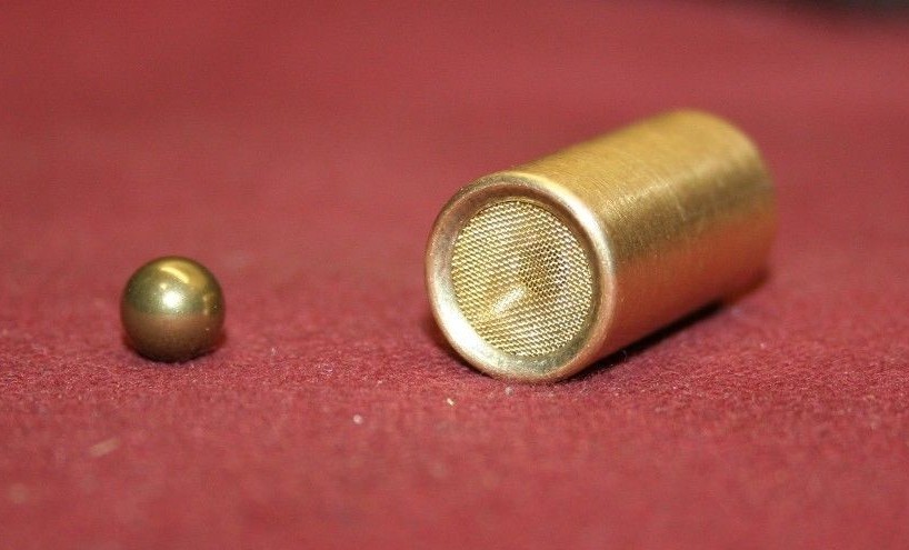 Witte 1/8 inch NPT Check Valve Gas Engine HIt MIss Fuel Tank Line Brass Motor