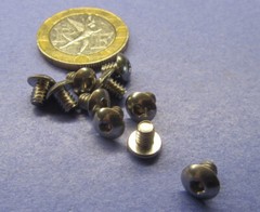 18-8 Stainless Hex Button Head Machine Screw 6-32 x 3/16″ Length, 300 pcs