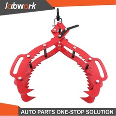 Labwork 32 inch Heavy-Duty Steel Log Grapple Hook 4 Claws With Anti-Slip Handle