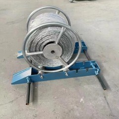Heavy Duty Cable Drum Roller Stand Cable Reel Dispenser for reels 11.8-47.2″ OD
