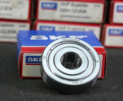 One (1) SKF 6200 2ZJEM Deep Groove Bearing 10 MM ID 6200 2Z/C3GJN Bulgaria NEW