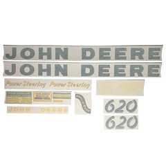 Vinyl Cut Decal Set fits John Deere 620 Tractor