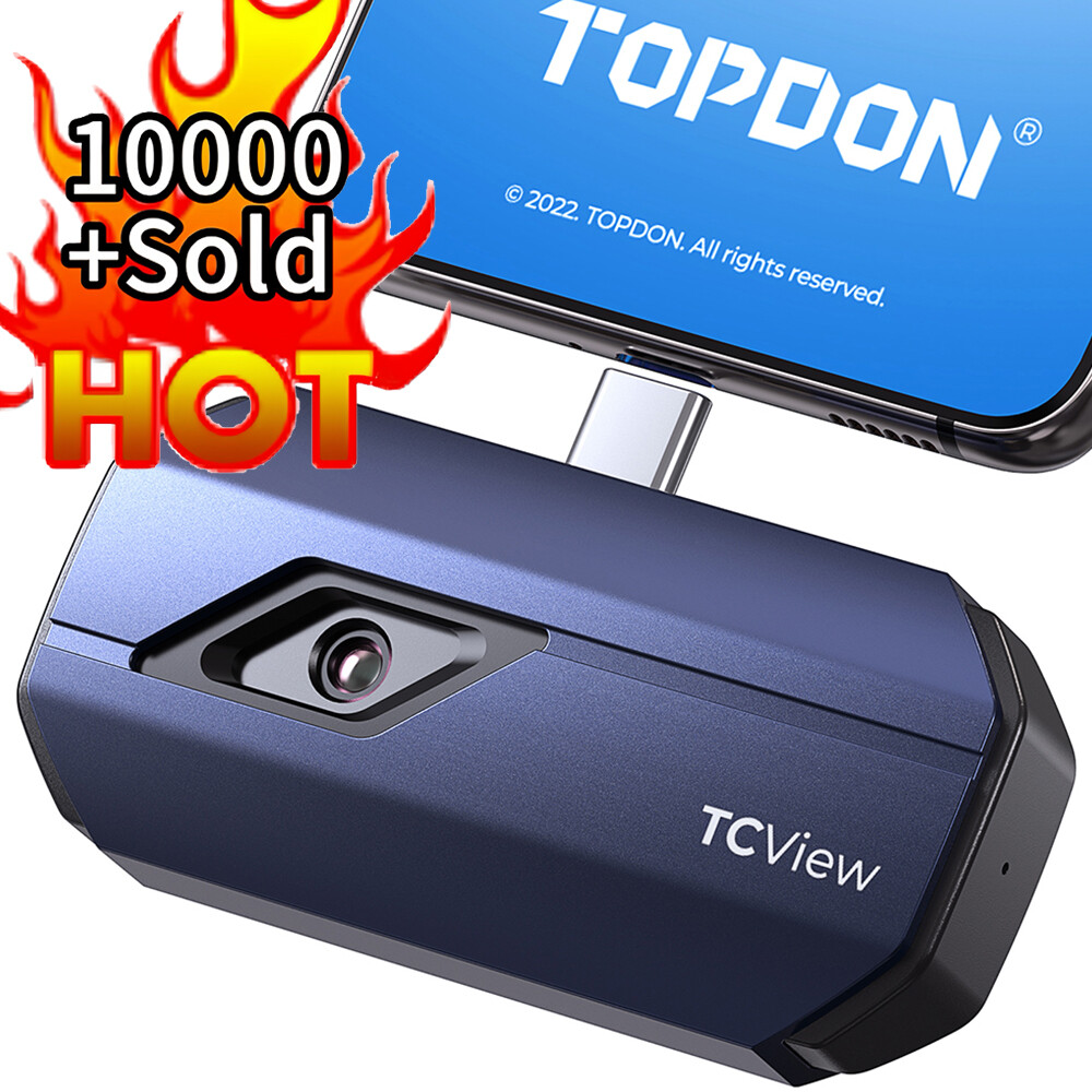 2026 Topdon Thermal Imaging Infrared Camera 256 x192 IR TC001 For Android Type-C