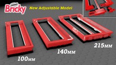 Bricky – Wall Building / Bricklaying Tool + trowel (Adjustable Model)