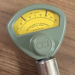 CEJ C.E. Johansson Mikrokator 510E-6 Precision Dial Indicator 0.00001” Sweden