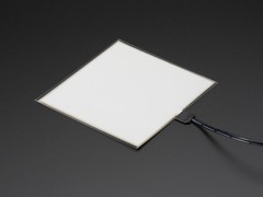 Adafruit Electroluminescent (EL) Panel – 10cm x 10cm – Aqua Part # 623