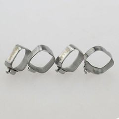 Dental Orthodontic First Molar Buccal Tube Bands Roth 0.022 Upper Lower #32-#44