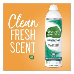 Seventh Generation 22981EA 13.9 oz. Disinfectant Sprays – Eucalyptus/Thyme New