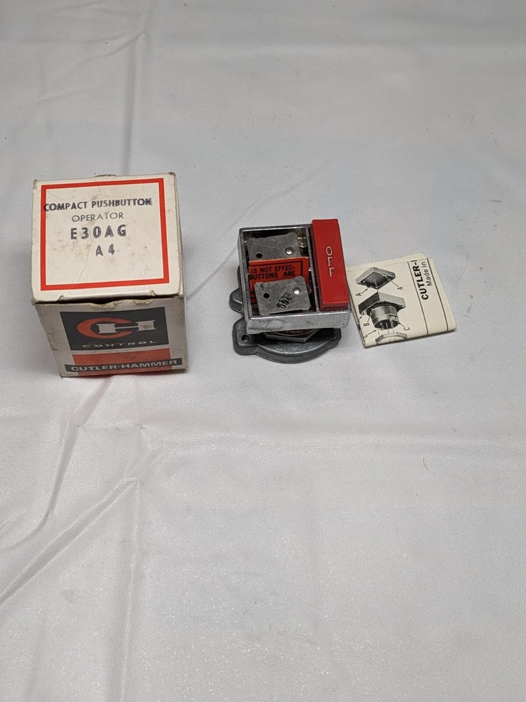 Cutler Hammer Compact Pushbutton E30AG