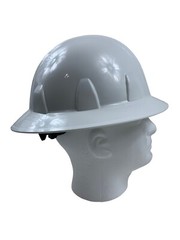 Tesla Pyramax Safety Hard Hat Size 6.5″-8″ White ANSI Type 1 Class E,G & C