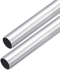 2-Pack 6063 Aluminum Tubing 22mm OD x 20mm ID for Versatile DIY Projects