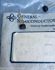 5x W01G GENERAL SEMICONDUCTOR DIODE RECT BRIDGE GPP 1.5A 100V WOB