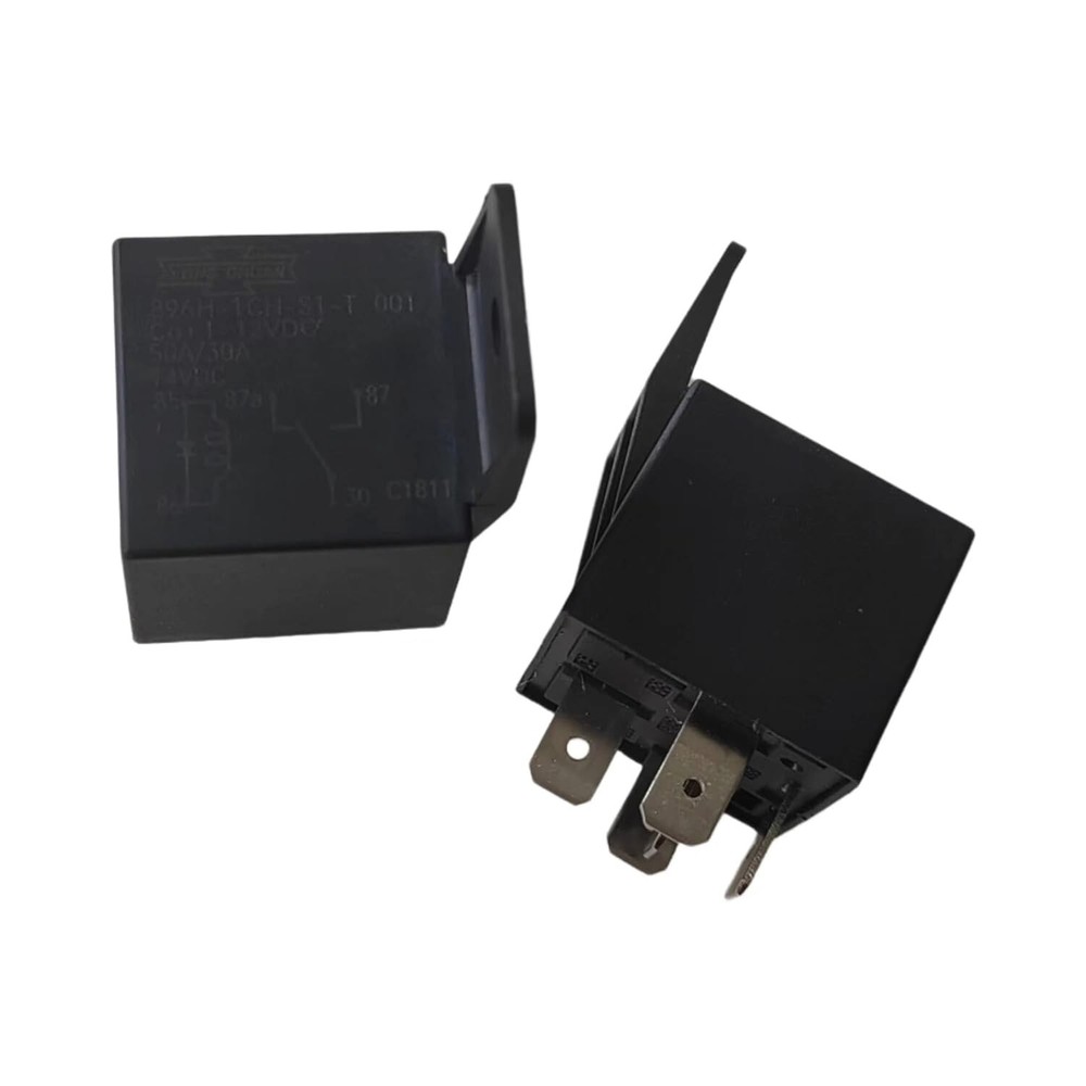 (Pack of 2) 896H-1CH-S1-T-001-12VDC 896 Series 30 A SPDT 12 VDC Sealed Flanged
