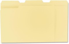 Letter Size Manila Folders, 1/3-Cut Tab, 100 Pack