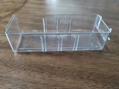 3 Hard Plastic Replacement Drawers from a POWR KRAFT 60 Drawer Unit, see Pics