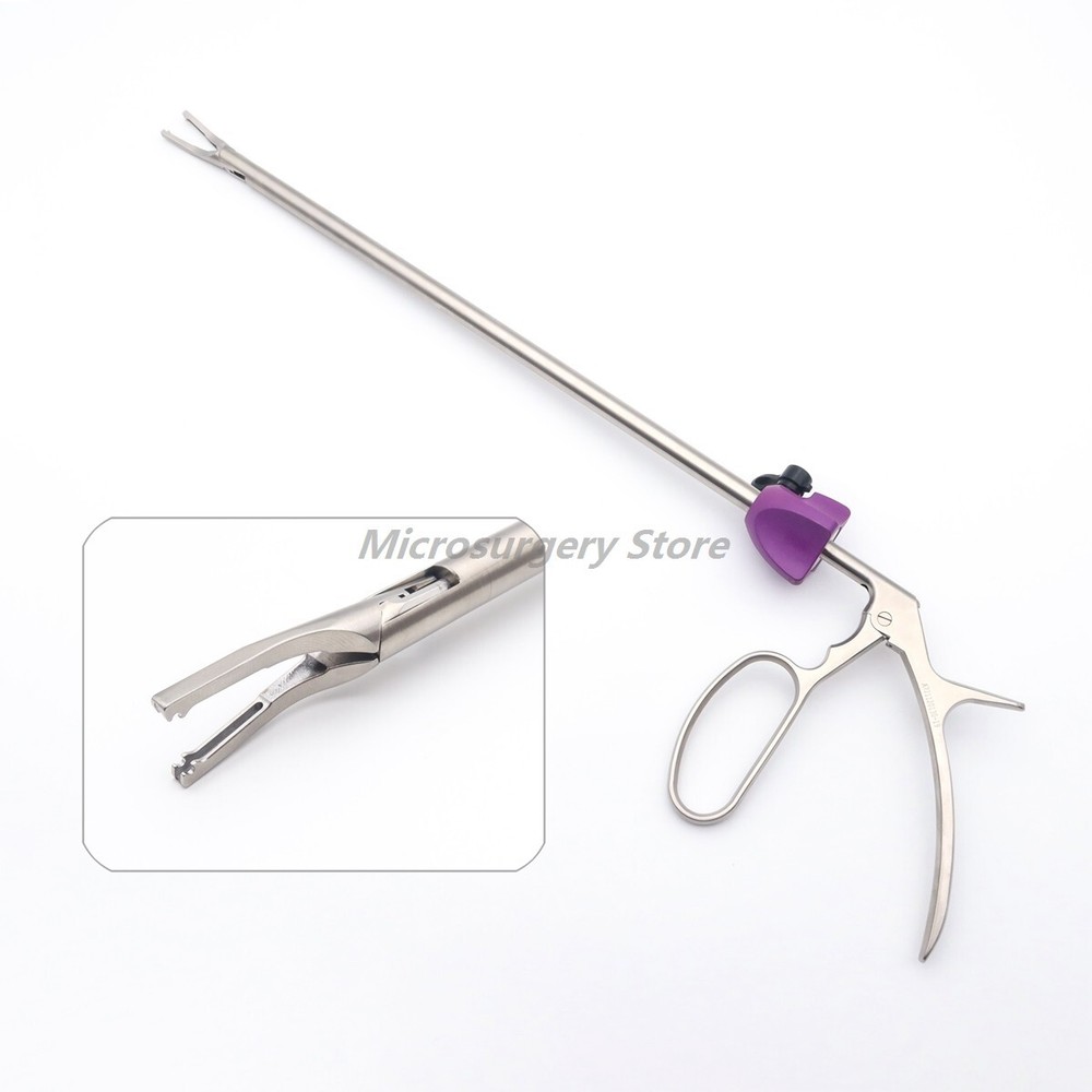 Applicator Clip Applier 10 X 330mm For Weck Hem-O-Lok Purple color Clip L size