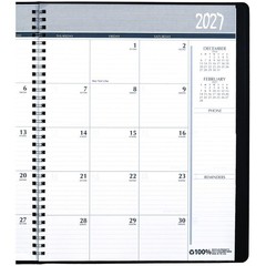 2026 262-02 HOD26202 House of Doolittle Monthly Appointment Planner, 8-1/2 x 11″