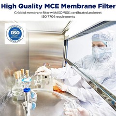 MCE Gridded Membrane Filter 47mm 0.45um Mixed Cellulose Ester, Sterile Pack