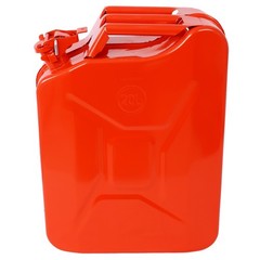 4PCS 20 Liter 5 Gallon Portable Car Jerry Gasoline Can Tank with Flexible Spout