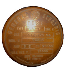 Huge Fuse GENERAL ELECTRIC EJ0-1, MAX KV: 15.5, AMP: 30E, MODEL: 9F62HDD030