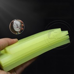 90A Polyurethane Roll Sheet PU Rubber Board Elastic Damping Cushion Thick 2-30mm