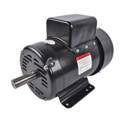 5 HP 1 Phase Electric Compressor Motor 60 HZ Steel Base-Mounted Permanent Magnet