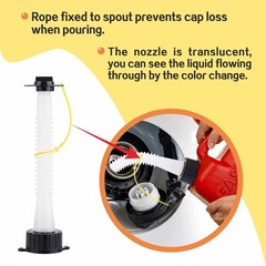 Replacement Gas Can Spouts Improved Design Flexible Pour Nozzle for Older Gas Ca