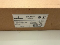 EMERSON SCP 100S24X-CP1 Sola HD SCP100S24X-CP1 IP67 Power Supply Class 2 24VDC