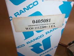 New Ranco C17-100 64-94F / 71F-101F 2 SPDT 26″ Capillary Heat / Cool Thermostat