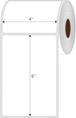 8 Rolls Label 4×6 Zebra 2844 Eltron ZP450 Direct Thermal Shipping 2000 Labels