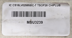 (1 PC) CS18LV02565BCR70 CHIPLUS OEM/CM QUOTES ONLY | NO BROKERS