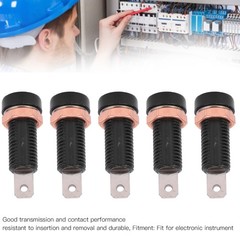 10pcs Banana Jack Socket Durable Connectors For Electronic Instruments